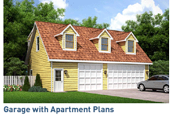 Garage Apartment Plans or Carriage Houses